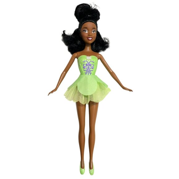 2009 Disney Princess Tiana Ballerina Doll Green Outfit Skirt Toy Fashion Girl - Picture 8 of 8